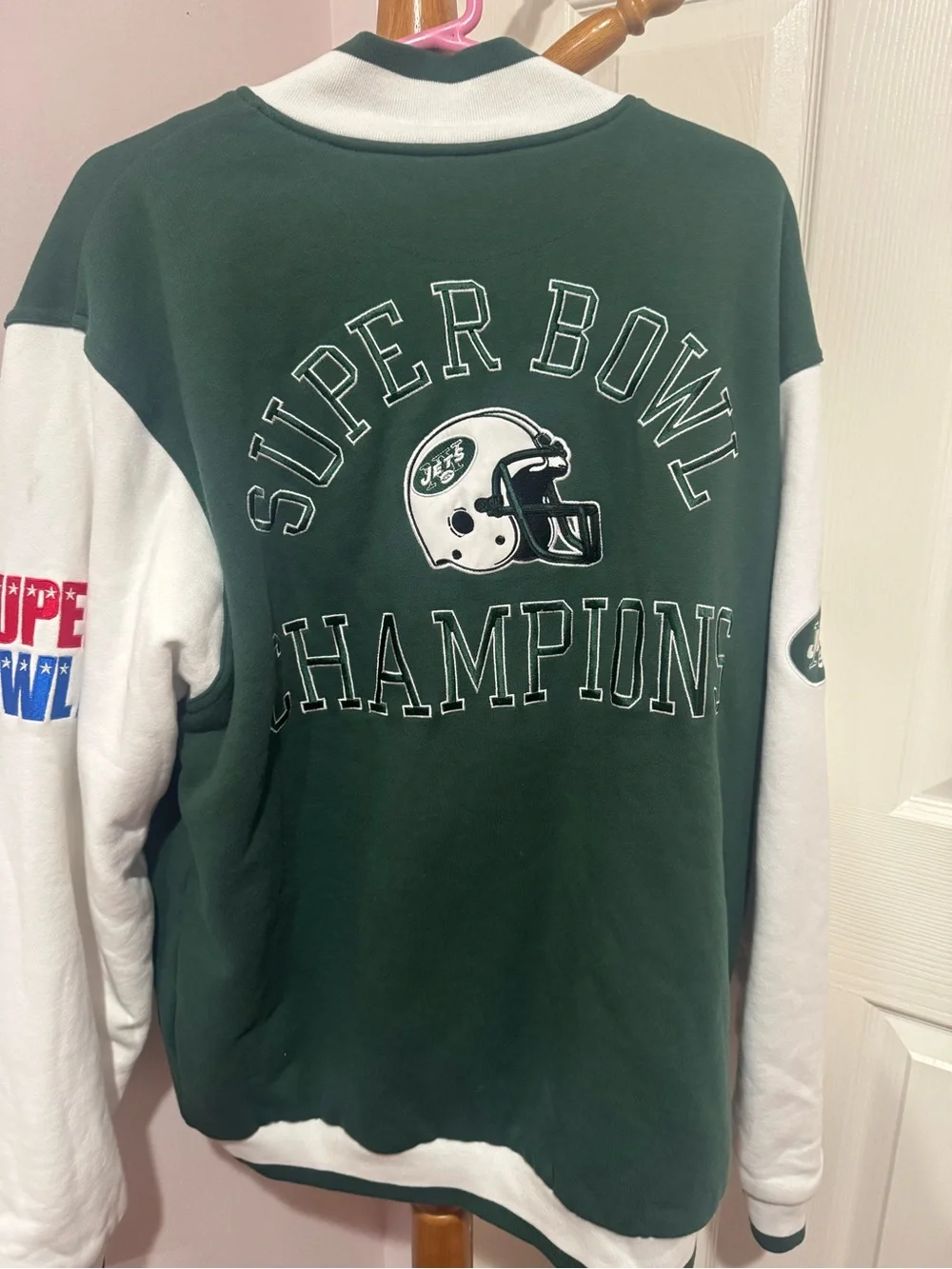 NWT New York Jets Super Bowl Champs Jacket